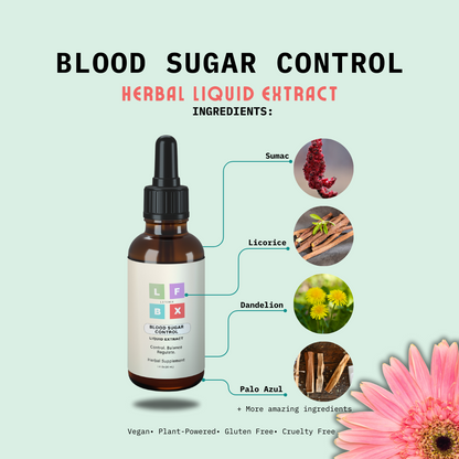 LFBX Blood Sugar Control Liquid Extract – Natural Glucose Management