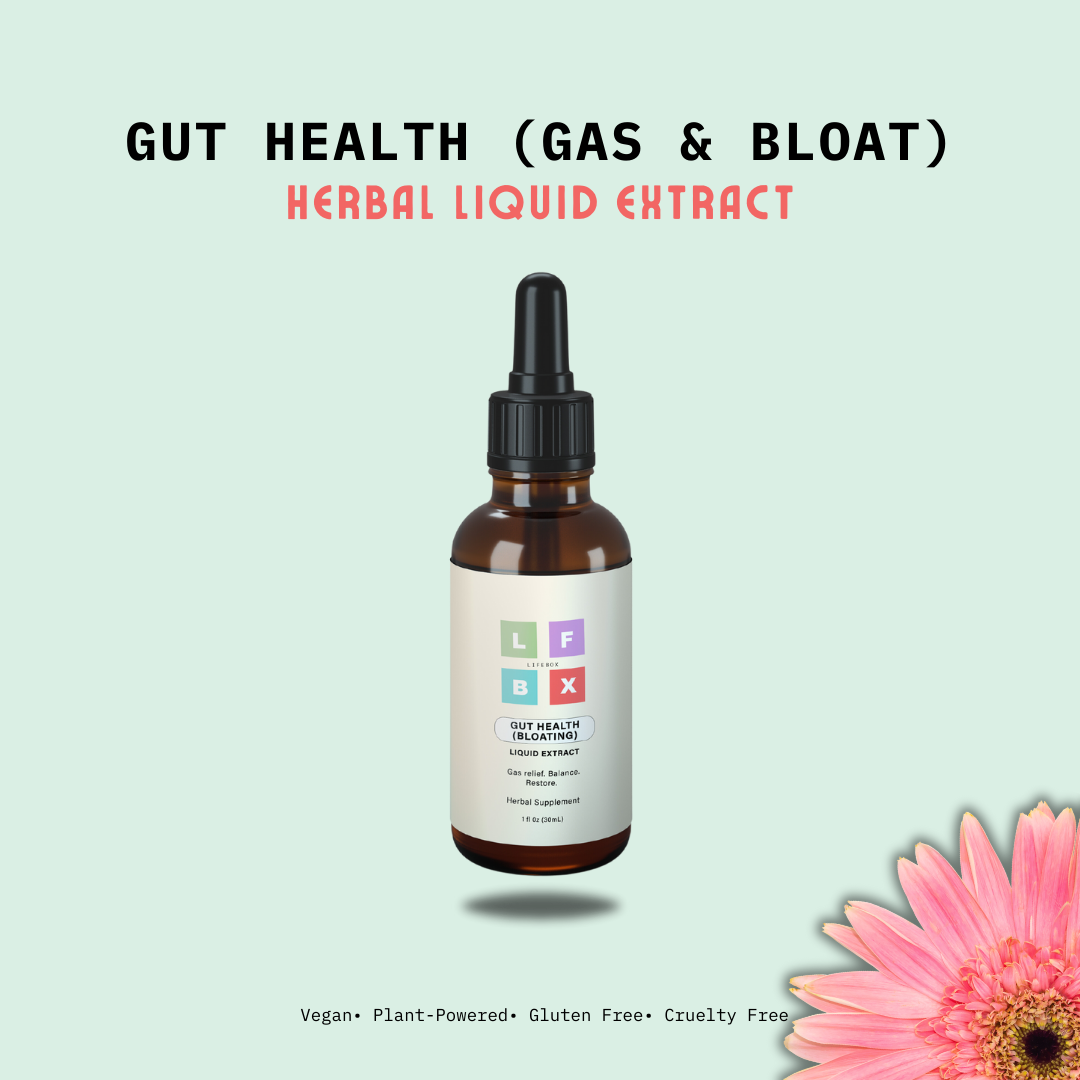 LFBX Digestive Comfort & Balance: Bloating Relief Liquid Extract