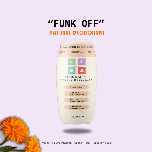 LFBX Funk Off Natural Deodorant | Ditch the Aluminum, Stay Fresh Naturally