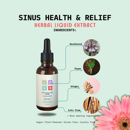 LFBX Sinus Relief Support | Natural Herbal Relief for Sinus Congestion & Pressure