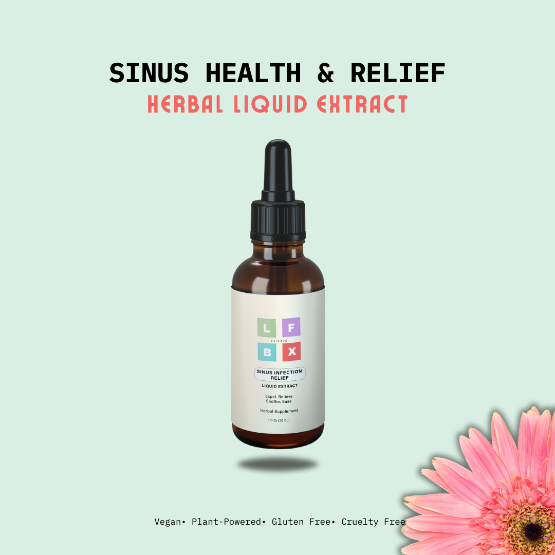 LFBX Sinus Relief Support | Natural Herbal Relief for Sinus Congestion & Pressure