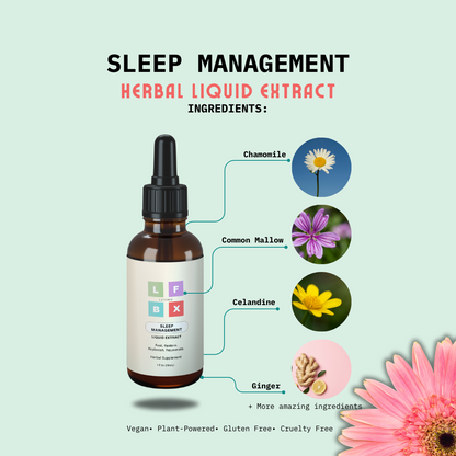 LFBX Sleep Management Support | Sweet Dreams, Naturally